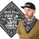 Chusta szal na szyję bandana W-TEC Black Heart Bandest - Bones - Bones