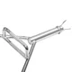 Gryf olimpijski Hex inSPORTline Hexlif 140cm/50mm ∙ do martwego ciągu ∙ waga 21,8 kg ∙ nośność 200 kg ∙ z zaciskami