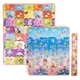 Zwijana mata dla dzieci inSPORTline Lhotino 150x180x1,5 cm - Plaża/Gospodarstwo rolne - Puzzle/Morze