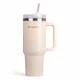 Kubek termiczny termos inSPORTline Misakafi Tumbler 1200 ml - Beżowy - Beżowy
