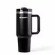 Kubek termiczny termos inSPORTline Misakafi Tumbler 1200 ml - Beżowy - Czarny
