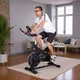 Rower treningowy spinningowy inSPORTline Alfan - Czarny