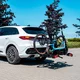 Bagażnik rowerowy na hak inSPORTline Trekan 2 Elektro ∙ na 2 rowery ∙ do e-bike ∙ nośność 60 kg ∙ odchylany ∙ platforma
