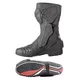 Buty motocyklowe W-TEC Rison Evo ∙ ochraniacze kostek i pięt ∙ elementy odblaskowe ∙ antypoślizgowa podeszwa ∙ wzmocnienie pod dźwignię - Czarny