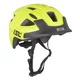 Dziecięcy kask rowerowy ISL Lumiro ∙ wyjmowana lampka LED USB-C ∙ 9 otworów wentylacyjnych ∙ regulacja pokrętłem ∙ In-Mold - Neon Yellow - Neon Yellow