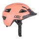 Dziecięcy kask rowerowy ISL Lumiro ∙ wyjmowana lampka LED USB-C ∙ 9 otworów wentylacyjnych ∙ regulacja pokrętłem ∙ In-Mold - Neon Yellow