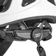 Kask rowerowy inSPORTline Winsdor ∙ nowoczesny design ∙ technologia in-mold ∙ zdejmowany daszek ∙ wysoka wentylacja - Matowa biel/przydymiony róż