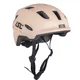 Kask rowerowy dziecięcy 2w1 inSPORTline Lumitto ∙ z lampką LED ∙ technologia in-mold ∙ regulacja pokrętłem ∙ 9 otworów wentylacyjnych - Brzoskwiniowy beż - Brzoskwiniowy beż