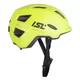Kask rowerowy dziecięcy 2w1 inSPORTline Lumitto ∙ z lampką LED ∙ technologia in-mold ∙ regulacja pokrętłem ∙ 9 otworów wentylacyjnych - Brzoskwiniowy beż