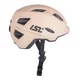 Kask rowerowy dziecięcy 2w1 inSPORTline Lumitto ∙ z lampką LED ∙ technologia in-mold ∙ regulacja pokrętłem ∙ 9 otworów wentylacyjnych - Brzoskwiniowy beż