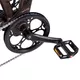 Składany rower elektryczny typu fat bike inSPORTline ISL Baxom 840Wh 20" - Deep Coffee