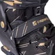 Łyżwy regulowane z futerkiem unisex inSPORTline Golnes - Czarny