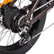 Składany rower elektryczny typu fat bike inSPORTline ISL Baxom 840Wh 20" - Deep Coffee