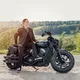 Damskie legginsy motocyklowe W-TEC Woposum - Czarny