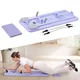 Reformer do pilatesu inSPORTline Trancer Basic ∙ antypoślizgowa deska ∙ składana konstrukcja ∙ stacja na telefon - Fioletowy - Fioletowy