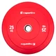 Zestaw 10 obciążeń olimpijskich inSPORTline Bumper Plate Go 2x 5-25 kg 50 mm ∙ stalowy rdzeń ∙ powłoka amortyzująca ∙ 150 kg
