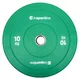 Zestaw 10 obciążeń olimpijskich inSPORTline Bumper Plate Go 2x 5-25 kg 50 mm ∙ stalowy rdzeń ∙ powłoka amortyzująca ∙ 150 kg