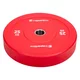 Zestaw 10 obciążeń olimpijskich inSPORTline Bumper Plate Go 2x 5-25 kg 50 mm ∙ stalowy rdzeń ∙ powłoka amortyzująca ∙ 150 kg