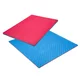 Mata Puzzle tatami podkładka do ćwiczeń inSPORTline Sazegul 100x100x2 cm - szaro-czarny, wzór 5 pasków
