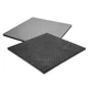 Mata puzzle fitness tatami na podłogę ochronna inSPORTline Malmeida 100x100x4 cm - czerwono-niebieski, wzór słomkowy