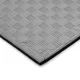 Mata Puzzle tatami podkładka do ćwiczeń inSPORTline Sazegul 100x100x2 cm - szaro-czarny, wzór 5 pasków