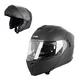 Kask motocyklowy pełny Flip-Up W-TEC Benidor - Biały błyszczący