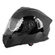 Kask motocyklowy pełny Flip-Up W-TEC Benidor - Biały błyszczący