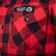 Stylowa koszula W-TEC Black Heart Respector - Szary