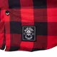 Stylowa koszula W-TEC Black Heart Respector - Szary