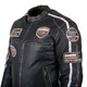 Męska skórzana kurtka motocyklowa W-TEC Sheawen Vintage - Czarny