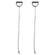 Gumowy ekspander do platform inSPORTline Dome Hold, Edge i Compact ∙ 2 szt. ∙ uchwyty ergonomiczne ∙ opór 5-7,5 kg