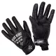 Letnie skórzane rękawice motocyklowe W-TEC Black Heart Darios - Czarny - Czarny