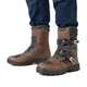 Buty motocyklowe W-TEC Lougamax CE ∙ skóra naturalna ∙ certyfikat CE ∙ wodoodporne ∙ ochraniacze kostek