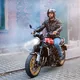 Skórzana kurtka motocyklowa W-TEC Valebravo - Czarny