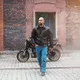 Skórzana kurtka motocyklowa W-TEC Valebravo - Czarny