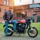 Skórzana kamizelka motocyklowa W-TEC Delasola - Czarny