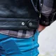Skórzana kamizelka motocyklowa W-TEC Delasola - Czarny