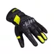 Skórzane rękawice motocyklowe W-TEC Kudavo - Czarny-fluo