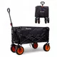 Składany wózek transportowy inSPORTline Wagoner ∙ nośność 120 kg ∙ pojemność 200 l ∙ waga 8,5 kg ∙ rama stal węglowa ∙ szerokie koła gumowe