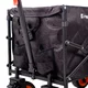 Składany wózek transportowy inSPORTline Wagoner ∙ nośność 120 kg ∙ pojemność 200 l ∙ waga 8,5 kg ∙ rama stal węglowa ∙ szerokie koła gumowe