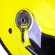 Kask motocyklowy z otwieraną szczęką + blenda W-TEC Cullo - Fluo żółty
