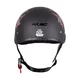 Kask motocyklowy W-TEC Black Heart V531 Iron Cross - Czarny