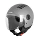 Kask motocyklowy otwarty W-TEC Baraldo - Matowy szary - Matowy szary