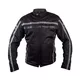 Męska kurtka motocyklowa W-TEC Bellvitage Crow - Czarno-szary - Czarno-szary