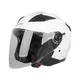 Kask motocyklowy otwarty W-TEC Barcela - Biały błyszczący - Biały błyszczący
