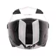 Kask motocyklowy otwarty W-TEC Barcela - Biały błyszczący
