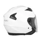 Kask motocyklowy otwarty W-TEC Barcela - Biały błyszczący