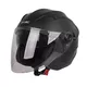 Kask motocyklowy otwarty W-TEC Barcela - Biały błyszczący - Matt.czarny