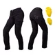 Damskie spodnie jeansy motocyklowe W-TEC Komehana - Czarny