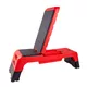 Step regulowany z funkcją ławki 2w1 inSPORTline AeroBench - Czarny